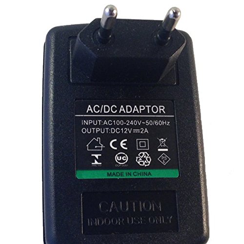 Ahorraluz Transformador 12v DC 2A 24w Alimentador para Tiras Led Fuente de Alimentación 220v -> 12v (12v 2A 24w) Ahorraluz Transformador 12v DC 2A 24w Alimentador para Tiras Led Fuente de Alimentación 220v -> 12v (12v 2A 24w)