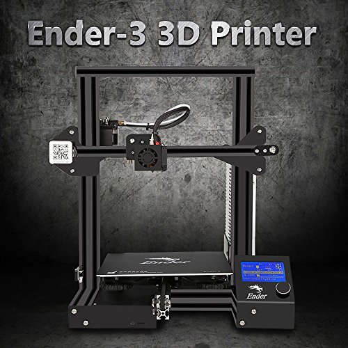 Aibecy creality 3D Ender-3 Impresora 3D DIY Easy-assemble 220 * 220 * 250mm Tamaño de Impresión con Resume Printing Support PLA, ABS, TPU