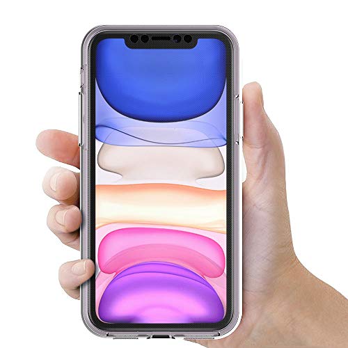 AICEK Funda Compatible iPhone 11, Transparente Silicona 360°Full Body Fundas para iPhone 11 Carcasa Silicona Funda Case (6,1 Pulgadas)