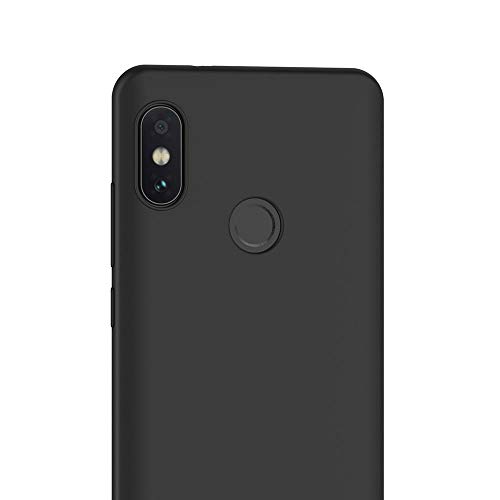 AICEK Funda Xiaomi Redmi Note 5, Negro Silicona Fundas para Xiaomi Redmi Note 5 Pro Carcasa Redmi Note 5 Pro Negro Silicona Funda Case (5,99 Pulgadas)