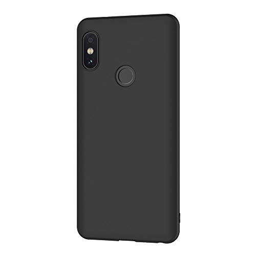 AICEK Funda Xiaomi Redmi Note 5, Negro Silicona Fundas para Xiaomi Redmi Note 5 Pro Carcasa Redmi Note 5 Pro Negro Silicona Funda Case (5,99 Pulgadas)