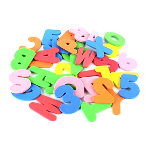 Ailyoo 36 Unids A-Z Letras y 0-9 Números de Espuma Etiqueta Engomada de la Bañera Flotante Niño Pequeño Juguete/Esponja Brillo Letras de Espuma y Números Juguete de Baño para Bebés y Niños Ailyoo 36 Unids A-Z Letras y 0-9 Números de Espuma Etiqueta Engomada de la Bañera Flotante Niño Pequeño Juguete/Esponja Brillo Letras de Espuma y Números Juguete de Baño para Bebés y Niños