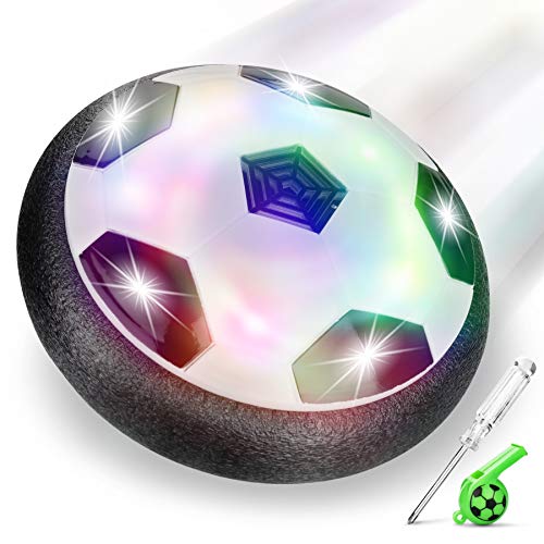Air Hover Ball Soccer LENBEST, Juguete BalĂłn de FĂștbol, Juguetes Aire FĂștbol con LED Luces Regalo para Niños y Mascotas (Bonus Mini destornillador y silbato) Air Hover Ball Soccer LENBEST, Juguete BalĂłn de FĂștbol, Juguetes Aire FĂștbol con LED Luces Regalo para Niños y Mascotas (Bonus Mini destornillador y silbato)