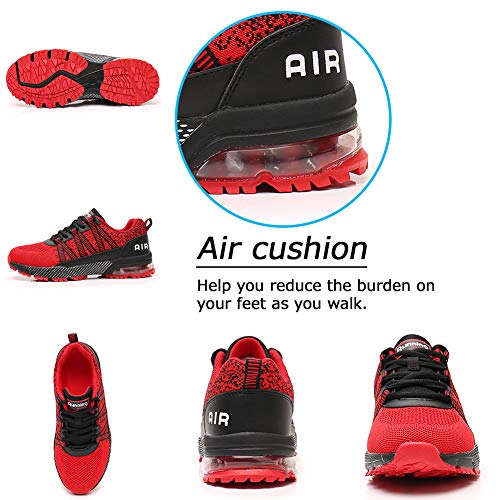 Air Zapatillas Running Mujer Tenis de Deportivas Casual para Correr Gimnasio Bambas Red 35 Air Zapatillas Running Mujer Tenis de Deportivas Casual para Correr Gimnasio Bambas Red 35