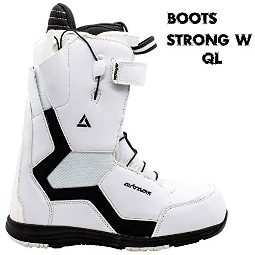 AIRTRACKS Snowboard Set - Board Akasha Lady 144 - Fijaciones Master W - Softboots Savage W 39 - SB Bag AIRTRACKS Snowboard Set - Board Akasha Lady 144 - Fijaciones Master W - Softboots Savage W 39 - SB Bag