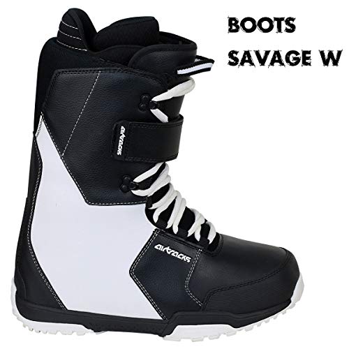 AIRTRACKS Snowboard Set - Board Akasha Lady 144 - Fijaciones Master W - Softboots Savage W 39 - SB Bag AIRTRACKS Snowboard Set - Board Akasha Lady 144 - Fijaciones Master W - Softboots Savage W 39 - SB Bag