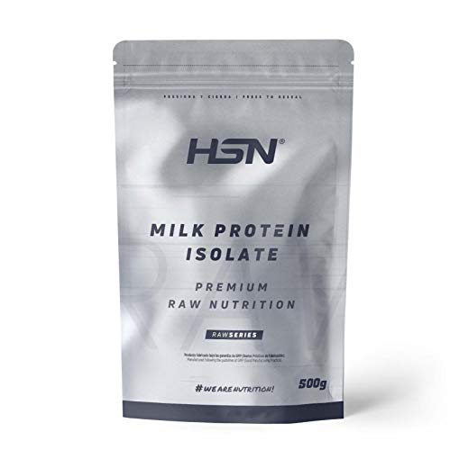Aislado de Proteína de Leche de HSN | Milk Protein Isolate | Grass-Fed | 80% Caseína 20% Suero | Vegetariano, Sin Gluten, Sin Soja, Sin Sabor, 500 gr Aislado de Proteína de Leche de HSN | Milk Protein Isolate | Grass-Fed | 80% Caseína 20% Suero | Vegetariano, Sin Gluten, Sin Soja, Sin Sabor, 500 gr