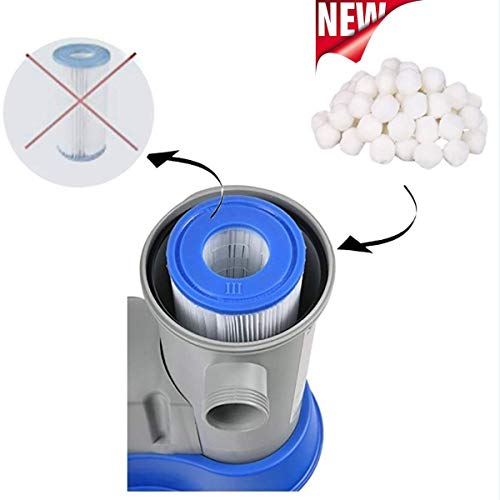 Aitsite 700g Bolas de Filtro Depuradora Piscina Remplazar 25 kg de Arena de Filtro Filtro de Fibra para Filtro de Piscina Bolas de Filtro e Arena de Acuario Aitsite 700g Bolas de Filtro Depuradora Piscina Remplazar 25 kg de Arena de Filtro Filtro de Fibra para Filtro de Piscina Bolas de Filtro e Arena de Acuario