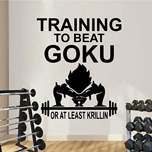 Ajcwhml Nuevo Gimnasio Dragon Ball Pegatinas de Pared de Vinilo para la decoración de la habitación de los niños decoración de Vinilo Art Decal-87x75cm Ajcwhml Nuevo Gimnasio Dragon Ball Pegatinas de Pared de Vinilo para la decoración de la habitación de los niños decoración de Vinilo Art Decal-87x75cm