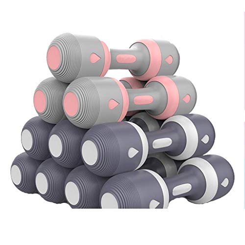 AJH Juego de Mancuernas de 2 a 10 kg Juego de Pesas de Mancuernas Ajustables con Varios Pesos y Opciones de tamaño (se Venden por par) para Entrenamiento físico en casa, entr AJH Juego de Mancuernas de 2 a 10 kg Juego de Pesas de Mancuernas Ajustables con Varios Pesos y Opciones de tamaño (se Venden por par) para Entrenamiento físico en casa, entr
