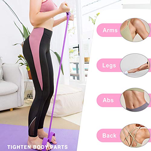 AJOXEL Cuerda De Tracción, Expansor del Pecho Piernas Ejercitador Abdominales Fitness Entrenamiento de Resistencia Bandas Elasticas Musculacion Elásticos para Gimnasia, Ejercicio Brazos, Espalda AJOXEL Cuerda De Tracción, Expansor del Pecho Piernas Ejercitador Abdominales Fitness Entrenamiento de Resistencia Bandas Elasticas Musculacion Elásticos para Gimnasia, Ejercicio Brazos, Espalda