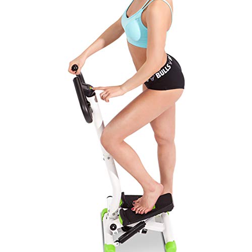 Ajustable Aptitud Twister Stepper con Manillar,Mini Swing Stepper para Uso Doméstico,multifunción Aeróbicos Equipo De Ejercicio A 40.5x35x110cm(16x14x43inch) Ajustable Aptitud Twister Stepper con Manillar,Mini Swing Stepper para Uso Doméstico,multifunción Aeróbicos Equipo De Ejercicio A 40.5x35x110cm(16x14x43inch)