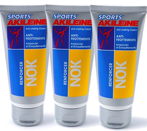 Akileine NOK - Crema anti rozamientos Anti-rozaduras, para ampollas e irritación - Pack 3 x 75ml Akileine NOK - Crema anti rozamientos Anti-rozaduras, para ampollas e irritación - Pack 3 x 75ml