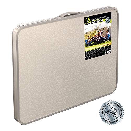Aktive 52814 Mesa plegable camping Sport, 80 x 60 x 70 cm Blanca Aktive 52814 Mesa plegable camping Sport, 80 x 60 x 70 cm Blanca