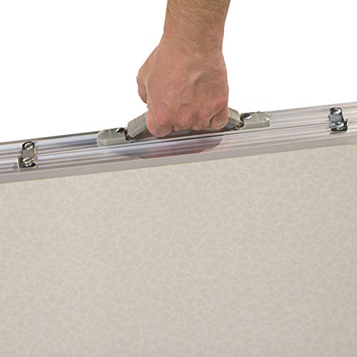 Aktive 52814 Mesa plegable camping Sport, 80 x 60 x 70 cm Blanca Aktive 52814 Mesa plegable camping Sport, 80 x 60 x 70 cm Blanca