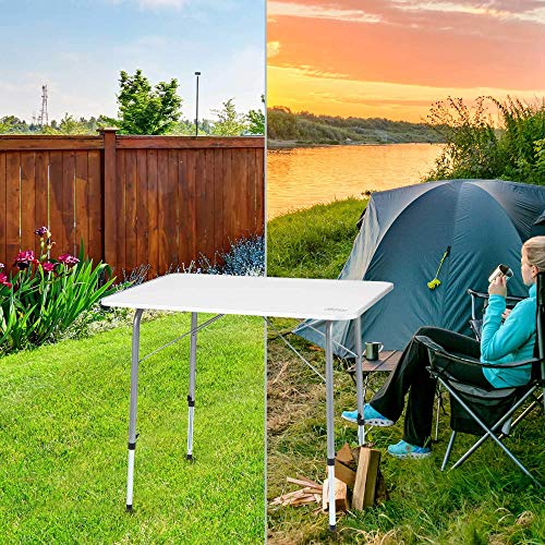 Aktive 52868 - Mesa camping regulable