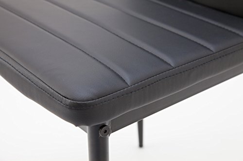 Albatros 2862 Milano Set de 2 sillas de Comedor, Negro Albatros 2862 Milano Set de 2 sillas de Comedor, Negro