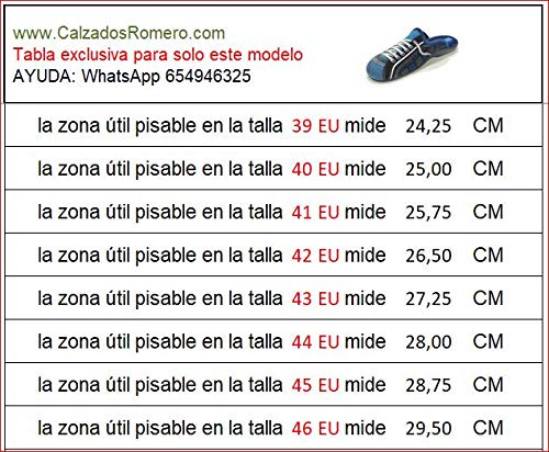 ALBEROLA ZC1464 Zapatilla Casa Chinela Destalonada Descalza Terpel Cordones Punta Cerrada Hombre Azul Talla 46 ALBEROLA ZC1464 Zapatilla Casa Chinela Destalonada Descalza Terpel Cordones Punta Cerrada Hombre Azul Talla 46