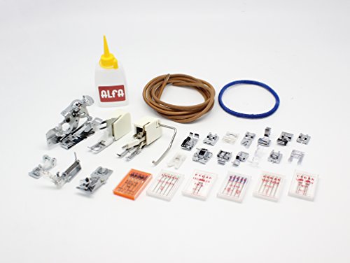 Alfa Correa elástica universal para máquina de coser (sección redonda) Alfa Correa elástica universal para máquina de coser (sección redonda)
