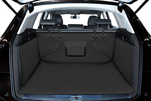 Alfheim Funda para Maletero de Coche para Perros - Protector de asiento antideslizante impermeable para mascotas - Viaje lavable duradero de la cubierta de la bota universal para el camión/SUV (Negro) Alfheim Funda para Maletero de Coche para Perros - Protector de asiento antideslizante impermeable para mascotas - Viaje lavable duradero de la cubierta de la bota universal para el camión/SUV (Negro)