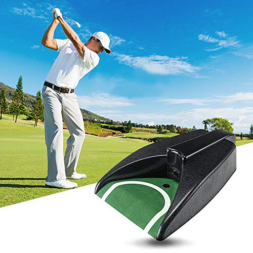 Alfombra Golf, Entrenador de Putting de Golf, Interior Práctica de Golf Portátil Putter, Mini Putter de Golf Entrenador de Alfombras Práctica, Juego y Regalo para el Hogar