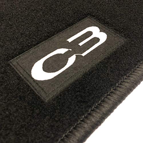 Alfombrillas Citroen C3 (2013-2016) a Medida Logo | Rey Alfombrillas® Alfombrillas Citroen C3 (2013-2016) a Medida Logo | Rey Alfombrillas®
