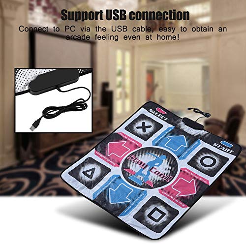 Alfombrillas de baile, antideslizantes, duraderas, resistentes al desgaste, para bailar, alfombrilla para bailar, manta para bailarina, t con USB para PC, juegos de TV, juegos de baile, alfombrilla de Alfombrillas de baile, antideslizantes, duraderas, resistentes al desgaste, para bailar, alfombrilla para bailar, manta para bailarina, t con USB para PC, juegos de TV, juegos de baile, alfombrilla de