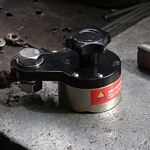 Alicer 200 A – Terminal magnético de tierra, conector magnético de tierra, soldadora industrial, abrazadera de tierra, soporte de toma de tierra, accesorio ajustable, fuerza 30 kg Alicer 200 A – Terminal magnético de tierra, conector magnético de tierra, soldadora industrial, abrazadera de tierra, soporte de toma de tierra, accesorio ajustable, fuerza 30 kg