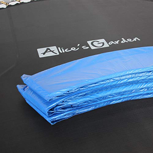 Alice's Garden - Cama elastica, Trampolin de 245 cm, aguanta hasta 150 kg (estructura reforzada). Incluye: red de protección- PLUTON