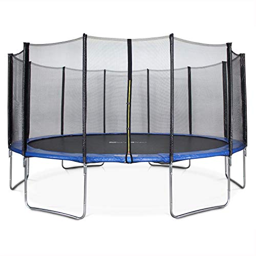 Alice's Garden - Cama elastica, Trampolin de 245 cm, aguanta hasta 150 kg (estructura reforzada). Incluye: red de protección- PLUTON Alice's Garden - Cama elastica, Trampolin de 245 cm, aguanta hasta 150 kg (estructura reforzada). Incluye: red de protección- PLUTON