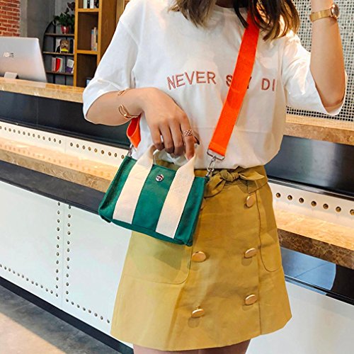 ALIKEEY Moda Mujer Bolso De Patchwork Solapa Lienzo Bolsa Bolso De Hombro Inclinado Bandolera Fiesta Playa Bimba y Lola Outlet Michael ALIKEEY Moda Mujer Bolso De Patchwork Solapa Lienzo Bolsa Bolso De Hombro Inclinado Bandolera Fiesta Playa Bimba y Lola Outlet Michael