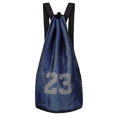 ALIXIN - 23. Mochila de baloncesto para gimnasio, deporte, con bolsillo grande con cremallera para adolescentes y adultos