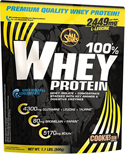 All Stars 100% Whey Protein Cookies & Cream - 500 gr