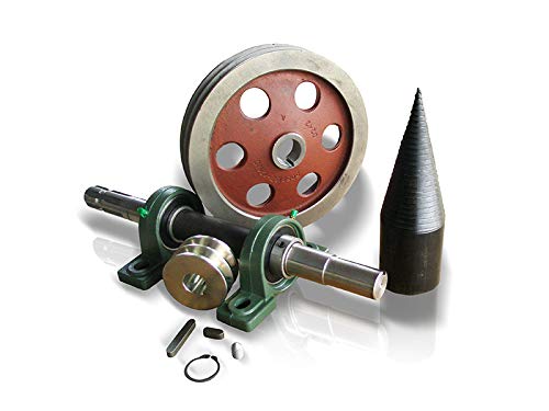 ALL-TECH Separador de Madera Separador cónico Motor eléctrico 2 x polea 2x17 Cono 80 mm L80/K/K Juego para ensamblar un Divisor con una Toma de Fuerza eléctrica ALL-TECH Separador de Madera Separador cónico Motor eléctrico 2 x polea 2x17 Cono 80 mm L80/K/K Juego para ensamblar un Divisor con una Toma de Fuerza eléctrica