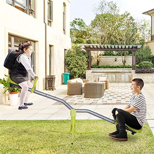 Allibuy Tronco y Abdominales Columpio Balancín para Niños Balancín Infantil para Exteriores Giratorio de 360 Grados Carga (Color : Verde, tamaño : Ones) Allibuy Tronco y Abdominales Columpio Balancín para Niños Balancín Infantil para Exteriores Giratorio de 360 Grados Carga (Color : Verde, tamaño : Ones)