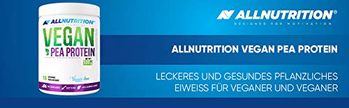 ALLNUTRITION La proteína vegana está basada en el aislamiento de proteína de soja y proteínas de otras 6 plantas que constituyen el 75% de la proteína pura en cada porción. ALLNUTRITION La proteína vegana está basada en el aislamiento de proteína de soja y proteínas de otras 6 plantas que constituyen el 75% de la proteína pura en cada porción.