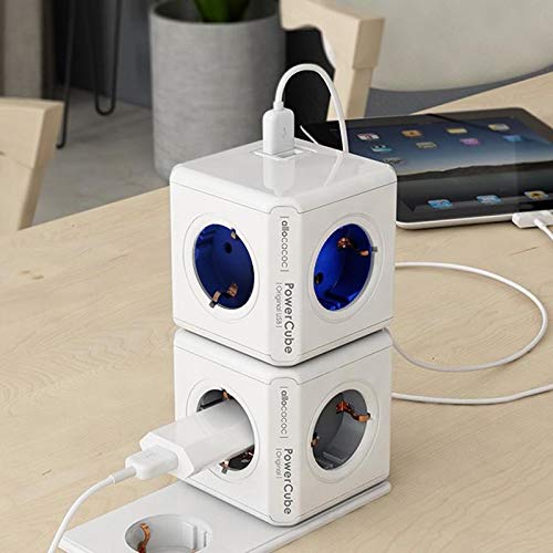 Allocacoc 1100GN/DEORPC Power Cube Original, 16 W, Verde Allocacoc 1100GN/DEORPC Power Cube Original, 16 W, Verde