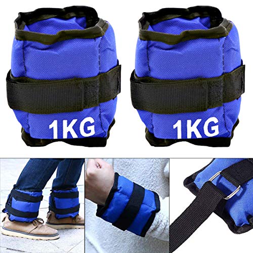 ALLPER Pack de 2 Pesas de 1 Kilo, 0,5 kg por Pesa. para Tobillos y/o muƱecas, TAMAĆO: 28 x 10 cm. para Correr, Gimnasio, Footing. Correas Ajustables, Transpirable. MĆ”xima Comodidad. ALLPER Pack de 2 Pesas de 1 Kilo, 0,5 kg por Pesa. para Tobillos y/o muƱecas, TAMAĆO: 28 x 10 cm. para Correr, Gimnasio, Footing. Correas Ajustables, Transpirable. MĆ”xima Comodidad.
