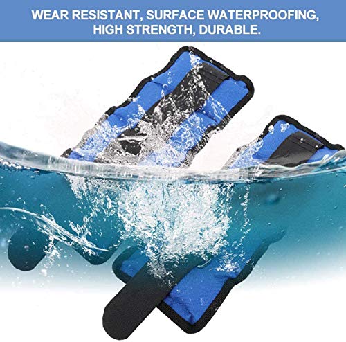 ALLPERCOM Pack de 2 Pesas de 1,5 KGs (0,75 kgs Cada UNA). para Tobillos y/o muƱecas, TAMAĆO: 30 x 10 cm. para Correr, Gimnasio, Footing. Correas Ajustables, Transpirable. MĆ”xima Comodidad. ALLPERCOM Pack de 2 Pesas de 1,5 KGs (0,75 kgs Cada UNA). para Tobillos y/o muƱecas, TAMAĆO: 30 x 10 cm. para Correr, Gimnasio, Footing. Correas Ajustables, Transpirable. MĆ”xima Comodidad.