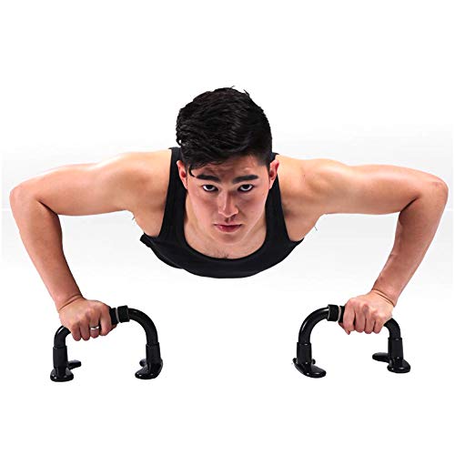 Almabner Soporte para barras de flexión, entrenamiento de pecho, equipo de construcción de cuerpo con barra de acero inoxidable, soporte de barra de pecho y mango de espuma para hombres y mujeres Almabner Soporte para barras de flexión, entrenamiento de pecho, equipo de construcción de cuerpo con barra de acero inoxidable, soporte de barra de pecho y mango de espuma para hombres y mujeres