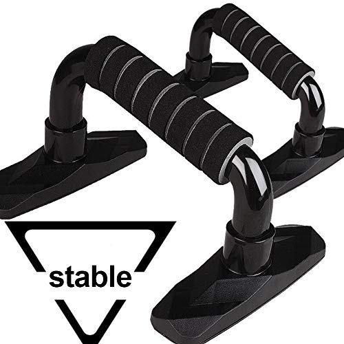 Almabner Soporte para barras de flexión, entrenamiento de pecho, equipo de construcción de cuerpo con barra de acero inoxidable, soporte de barra de pecho y mango de espuma para hombres y mujeres Almabner Soporte para barras de flexión, entrenamiento de pecho, equipo de construcción de cuerpo con barra de acero inoxidable, soporte de barra de pecho y mango de espuma para hombres y mujeres