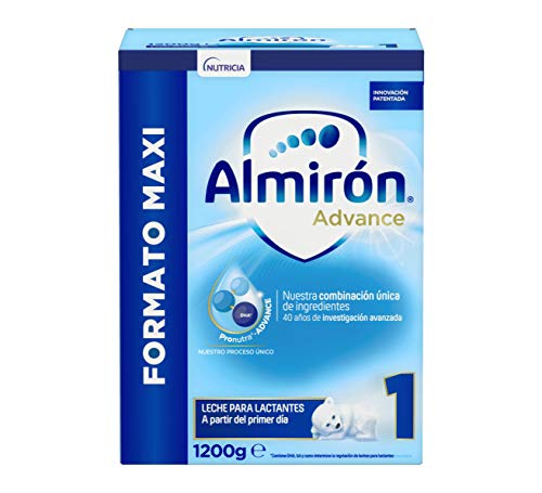 Almirón Advance 1, Leche de Inicio en Polvo para Bebé, a partir del Primer Día, 1.2kg