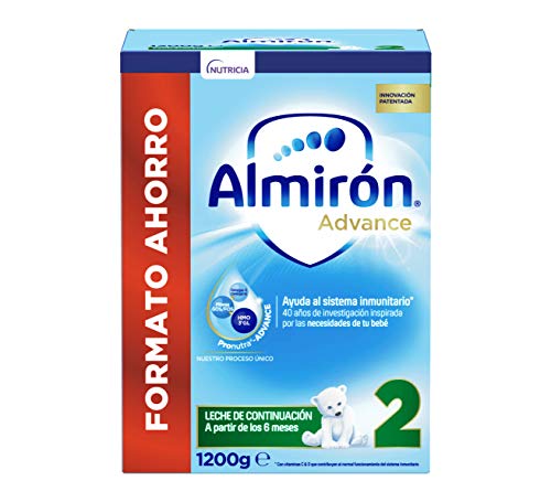 Almirón Advance 2, Leche de Continuación en Polvo para Bebé, a partir de 6 Meses, 1.2kg Almirón Advance 2, Leche de Continuación en Polvo para Bebé, a partir de 6 Meses, 1.2kg