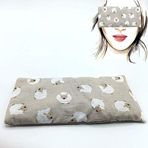 Almohada para los ojos "BEEE" | Semillas de Lavanda y arroz | Yoga, Meditación, Relajación, descanso de ojos... Almohada para los ojos "BEEE" | Semillas de Lavanda y arroz | Yoga, Meditación, Relajación, descanso de ojos...