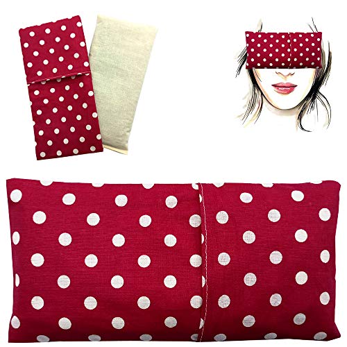 Almohada para los ojos"Alma Fucsia" (1 relleno y 1 fundas lavables) | Semillas de Lavanda y semillas de arroz | Yoga, Meditación, Relajación, descanso de ojos. Almohada para los ojos"Alma Fucsia" (1 relleno y 1 fundas lavables) | Semillas de Lavanda y semillas de arroz | Yoga, Meditación, Relajación, descanso de ojos.