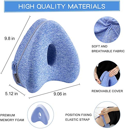 Almohadas posicionadoras de Pierna– Mejor para Pierna, Espalda, y Rodilla Pain- cuña de Espuma con Efecto Memoria Contour Pierna Almohada con Funda extraíble (Azul) Almohadas posicionadoras de Pierna– Mejor para Pierna, Espalda, y Rodilla Pain- cuña de Espuma con Efecto Memoria Contour Pierna Almohada con Funda extraíble (Azul)