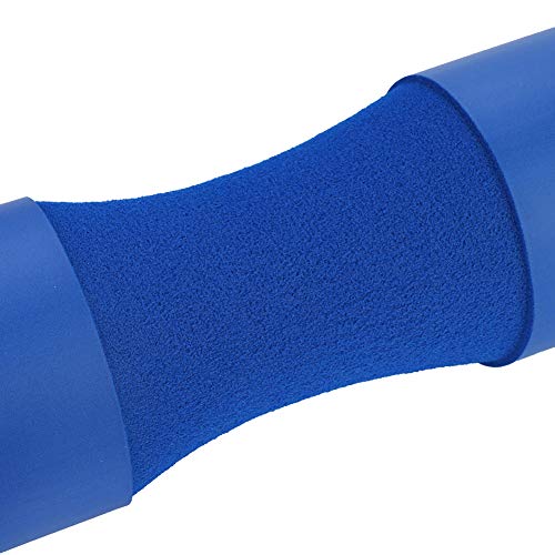 Alomejor Barbell Squat Pad Cuello Hombro Protector Protector Levantamiento de Pesas Barbell Soporte Pad para Squats(Blue)