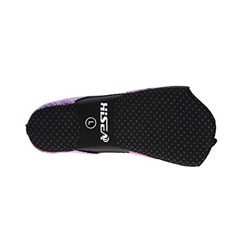 Alomejor Calzado de Yoga y Calcetines de Yoga para Mujeres adecuados para fintess, Gimnasia, Correr, Hacer Ejercicio, Zapatos Antideslizantes de Deporte sin pies Pilates(L（39-40）)