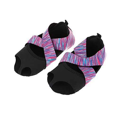Alomejor Calzado de Yoga y Calcetines de Yoga para Mujeres adecuados para fintess, Gimnasia, Correr, Hacer Ejercicio, Zapatos Antideslizantes de Deporte sin pies Pilates(L(39-40)) Alomejor Calzado de Yoga y Calcetines de Yoga para Mujeres adecuados para fintess, Gimnasia, Correr, Hacer Ejercicio, Zapatos Antideslizantes de Deporte sin pies Pilates(L(39-40))