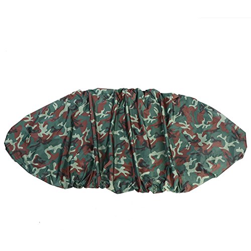 Alomejor Cubierta de Kayak 4.5 m Canoa a Prueba de Agua Cubierta de protección contra el Polvo UV Protección Solar para Kayak en Canoa(Army Green Camouflage) Alomejor Cubierta de Kayak 4.5 m Canoa a Prueba de Agua Cubierta de protección contra el Polvo UV Protección Solar para Kayak en Canoa(Army Green Camouflage)